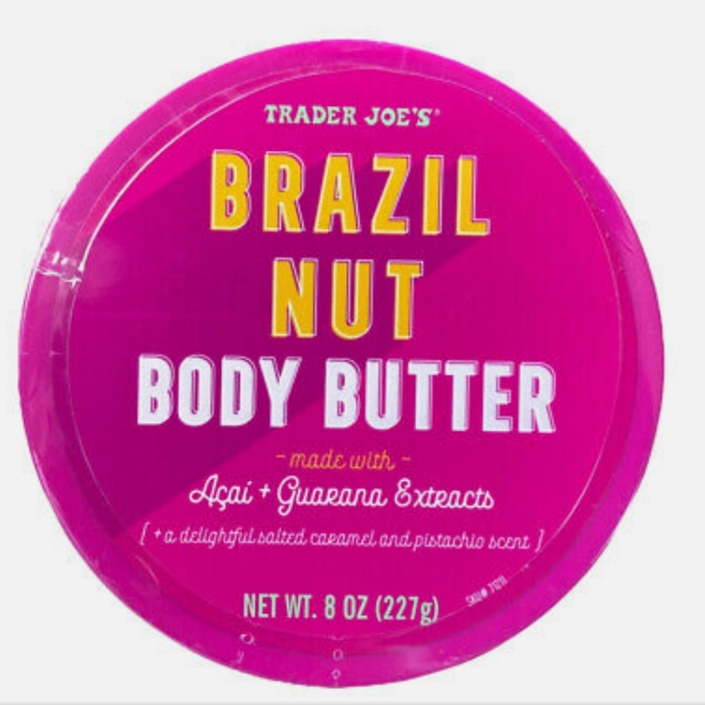 Authentic Trader Joe's Brazil Nut Body Butter